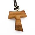 CROCE TAU LEGNO OLIVO T18