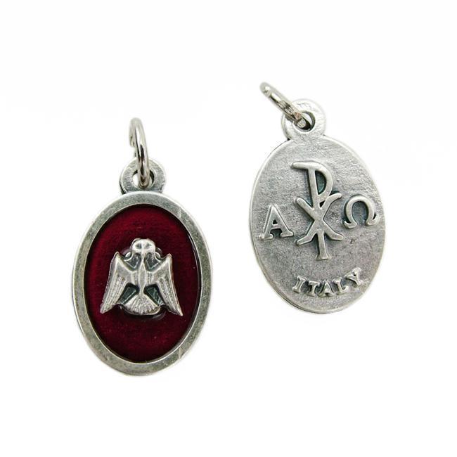 MEDAGLIA SPIRITO SANTO 5911 ARG. SMALTO OX