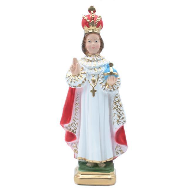 STATUA GESSO BAMBINO DI PRAGA CM.30