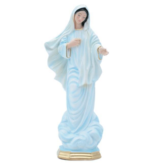 STATUA GESSO MEDJUGORJE CM.30