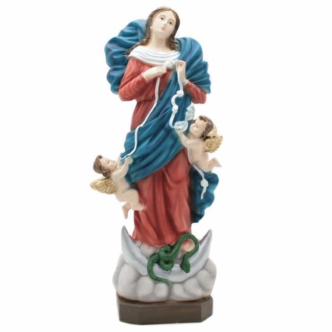 STATUA RESINA MADONNA CHE SCIOGLIE I NODI CM.30