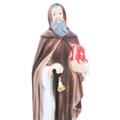 STATUA GESSO S.ANTONIO ABATE CM.30