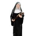 STATUA GESSO S.RITA C/API CM.30