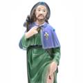 STATUA GESSO S.ROCCO CM.30