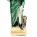 STATUA GESSO S.ROCCO CM.30