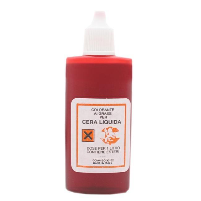 COLORANTE PER CERA LIQUIDA CC.30 1002 ROSSO