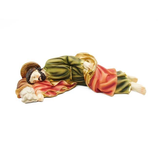 STATUA PB 14705 S.GIUSEPPE DORMIENTE CM.19,4