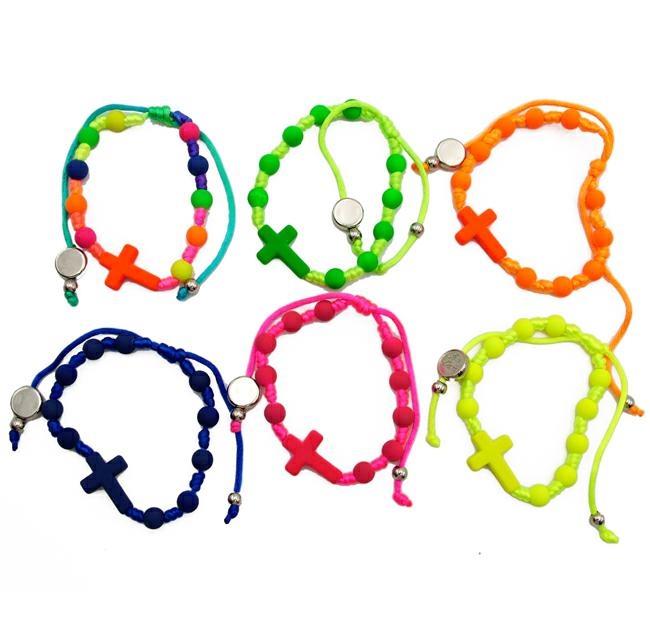 BRACCIALE FIMO COLORE SU CORDA 3280