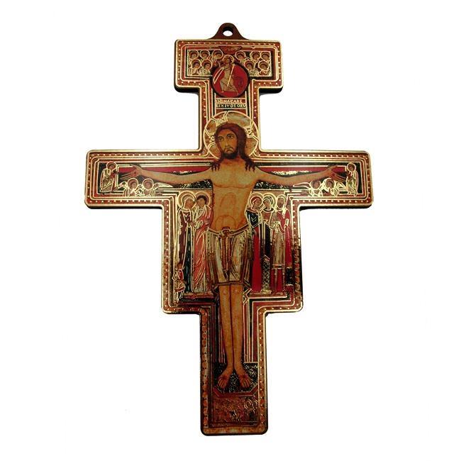 CROCE SAN DAMIANO 12X18 ORO