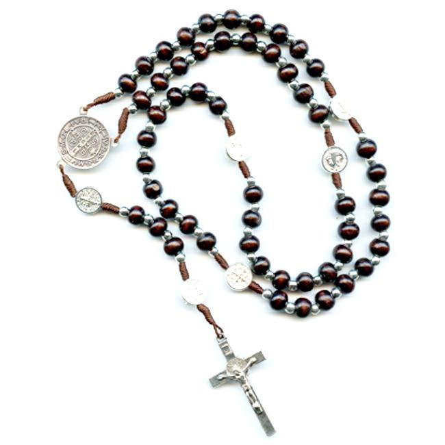 ROSARIO IN LEGNO S.BENEDETTO 6 18-29