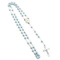ROSARIO PLASTICA MM 6 1061A CELESTE