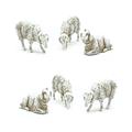 SET NATIVITA' LANDI 23 PZ. CM.10 STILE 700