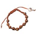 BRACCIALE OCCHIO DI TIGRE 8 SU CORDA A7