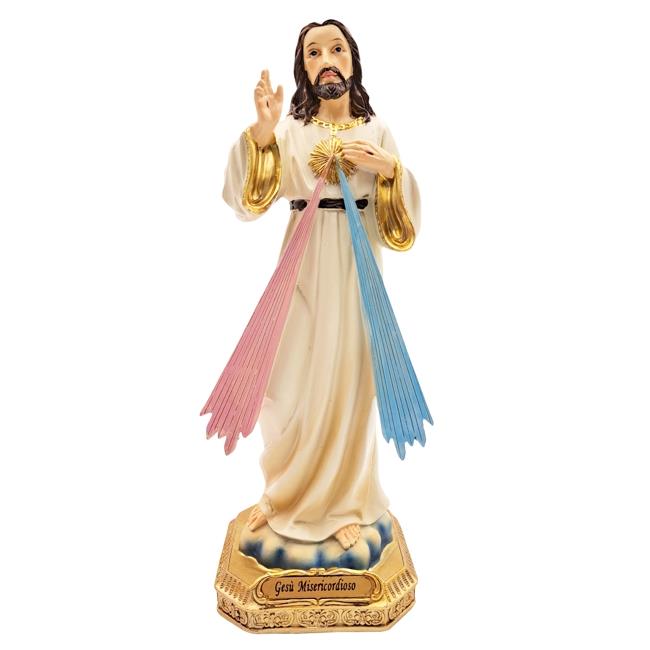 STATUA PB 11835 GESU' MISERICORDIOSO CM.22,5