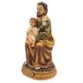 STATUA PB 19506 S.GIUSEPPE SEDUTO CM.21,4