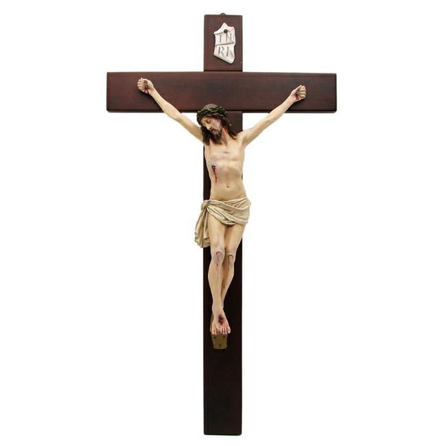 CROCE LEGNO CORPO RESINA 35X60