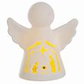ANGELO PORCELLANA CON PRESEPE LED 10,5x7xh.11CM
