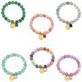 BRACCIALE VETRO DORATO B226 ASS.