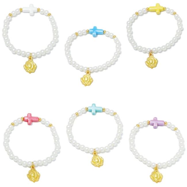 BRACCIALE PLASTICA DORATO B270 ASS.