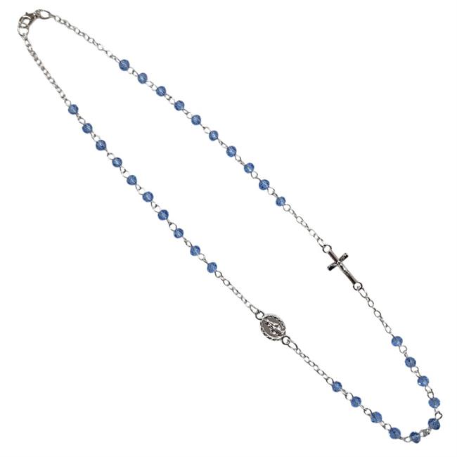 GIROCOLLO CRISTALLO 4 1346A7 AZZURRO