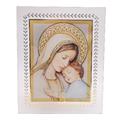 MADONNA C/BAMBINO 17X21 VETRO SERIGR. LS8003