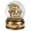 AMPOLLA SACRA FAMIGLIA RESINA 7X9 CM.