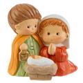 SACRA FAMIGLIA BIMBI RESINA 5,5x4x6 CM.