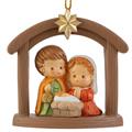 APPENDINO SACRA FAMIGLIA BIMBI RESINA 6x3X6,5 CM.