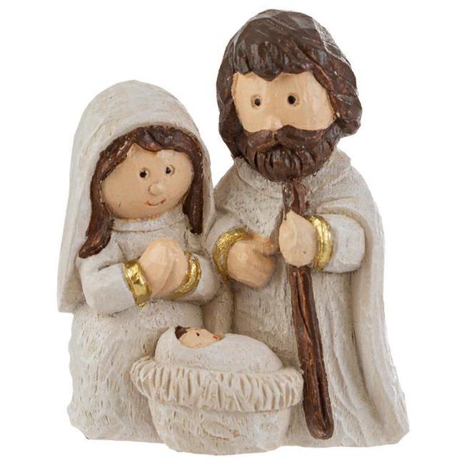 SACRA FAMIGLIA RESINA 6,5X4X6,5 CM.